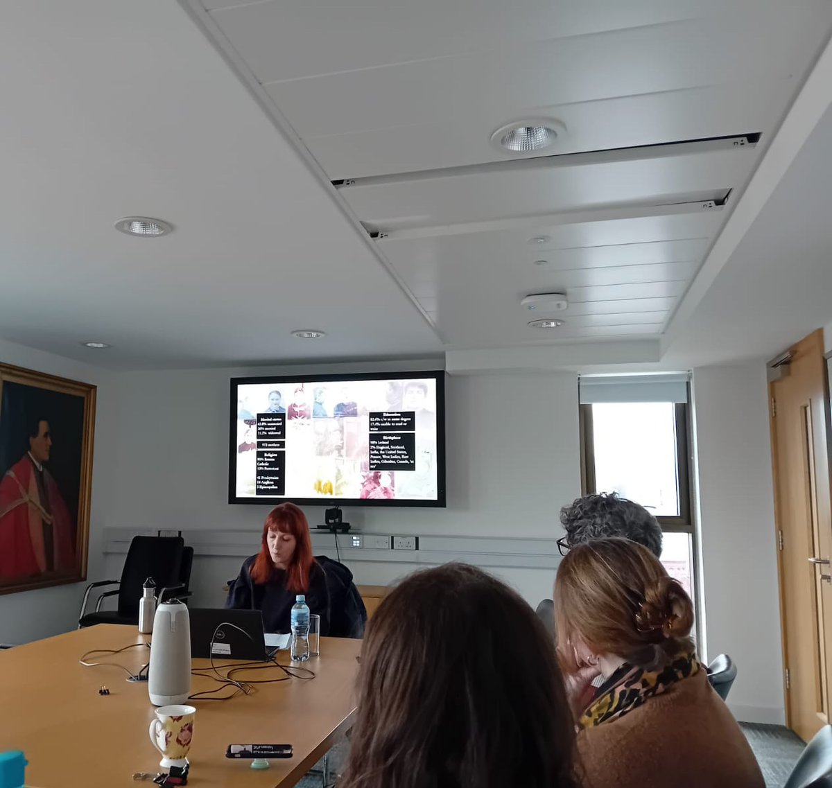 Many thanks to @Elaineffarrell for her insightful and very interesting talk in the @QUB_ICCJ invited speakers seminar series on the individuals who entered the confines of the female convict prison in Ireland. #ICCJ @qubschooloflaw @qubcriminology @HAPPatQUB @QUB_History