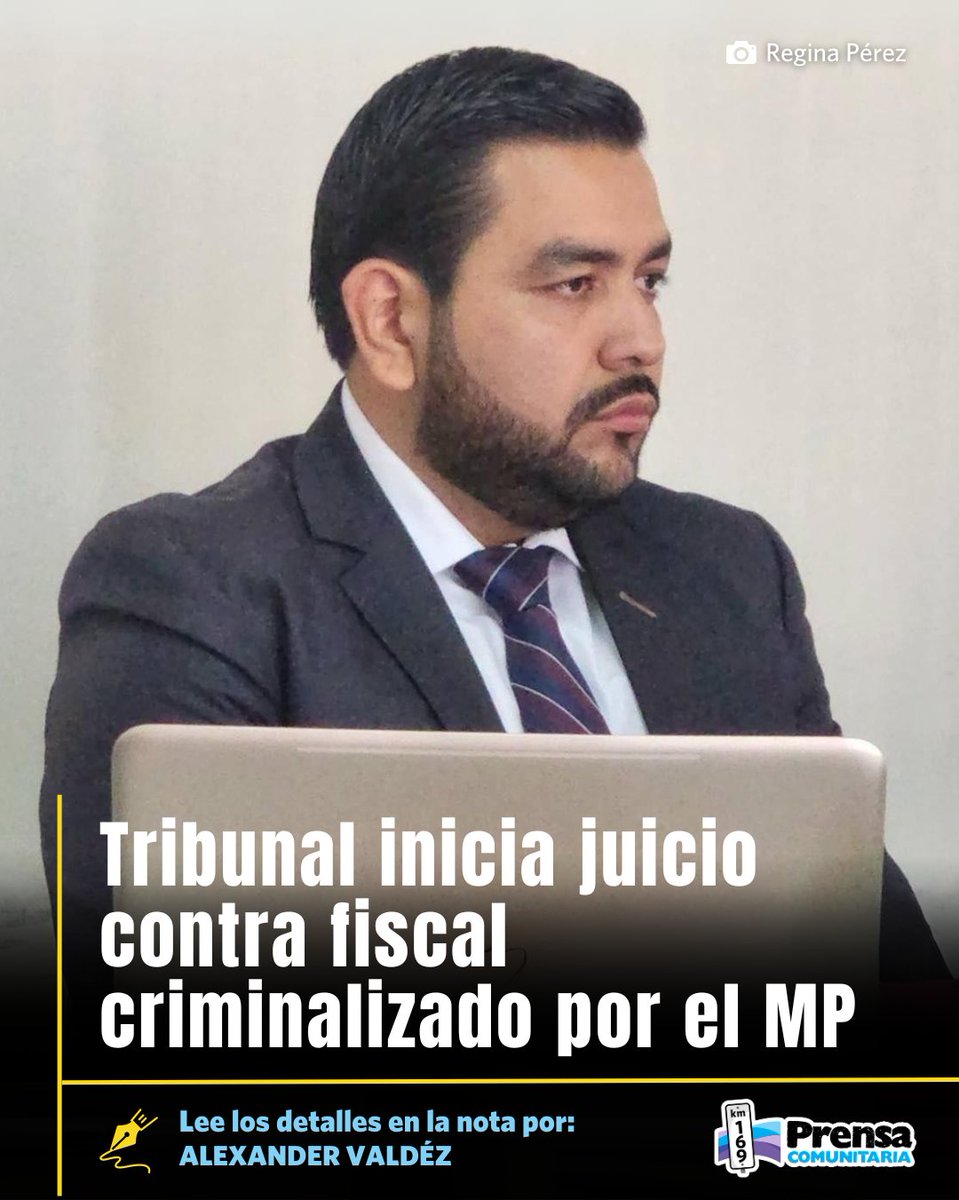 #Criminalización ⚖️ Inicia la última fase del proceso contra el exfiscal anticorrupción Eduardo Pantaleón 

Pantaleón laboró en la Fiscalía contra la Corrupción y fue trasladado a otra por órdenes de la fiscal general Consuelo Porras, tras haber investigado el caso del