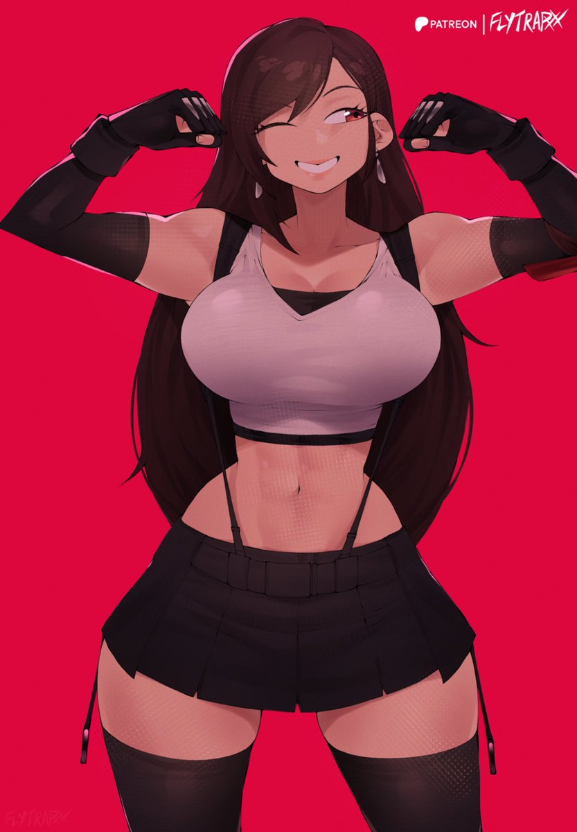 ティファ・ロックハート 「some strong Tifa Lockhart >:) 」|FLYのイラスト