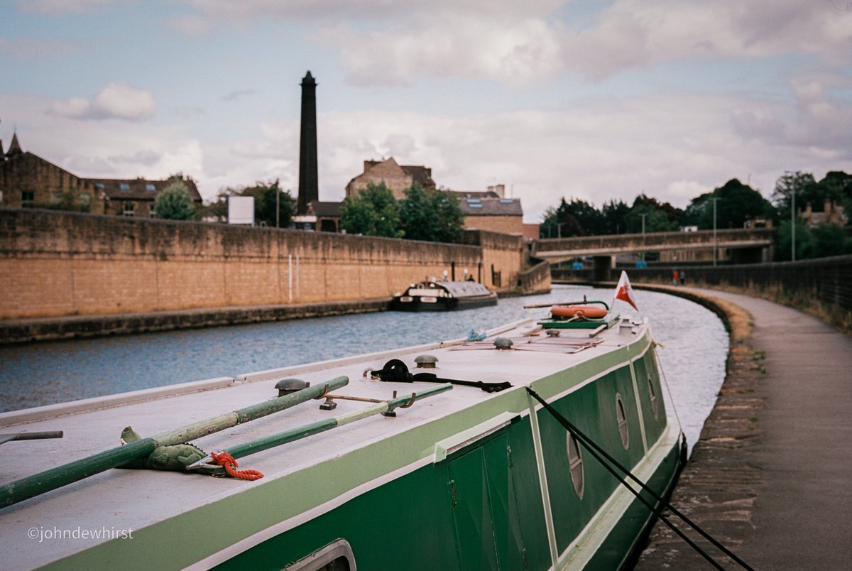Leeds-Liverpool canal at Bingley, #Bradford. #filmphotography