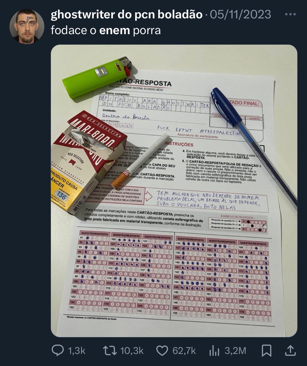 3 horas numa sala só pra hitar no twitter