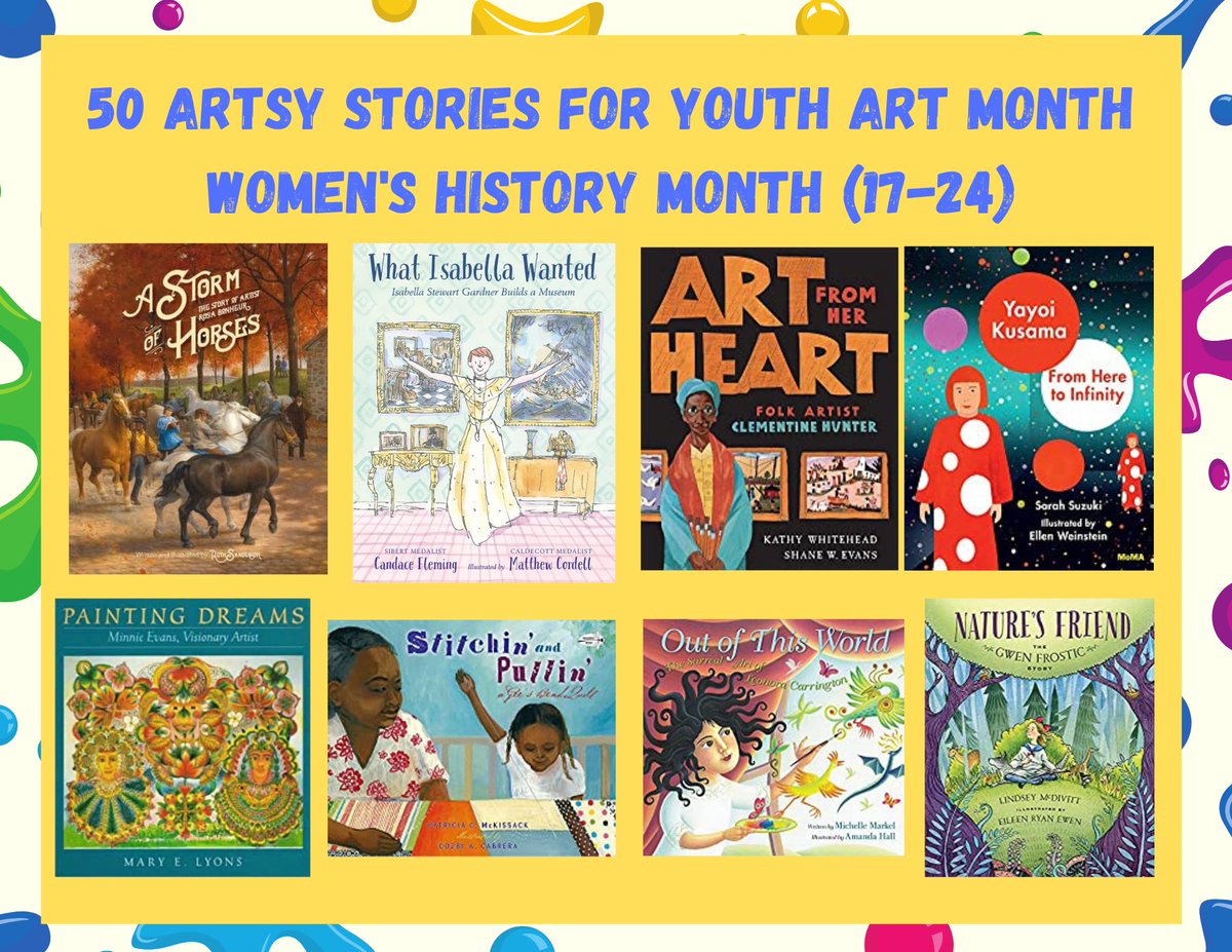 Amy Guglielmo ๐๐ (@amyguglielmo) on Twitter photo <a href="/JeanneWHarvey/">Jeanne Walker Harvey ๐</a> @barbrosenstock <a href="/Kateywrites/">Katey Howes</a> <a href="/peterhreynolds/">Peter H. Reynolds</a> Let's share ALL the #artbooksforkids! <a href="/JeanneWHarvey/">Jeanne Walker Harvey ๐</a> @barbrosenstock <a href="/Kateywrites/">Katey Howes</a> <a href="/peterhreynolds/">Peter H. Reynolds</a> Let's share ALL the #artbooksforkids!