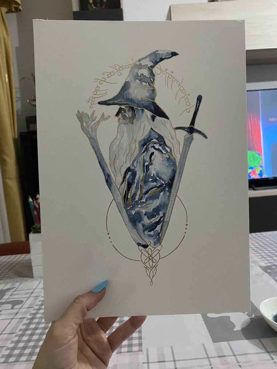 DrawingsBySony's tweet photo. Gandalf https://t.co/HRhe88wNRM