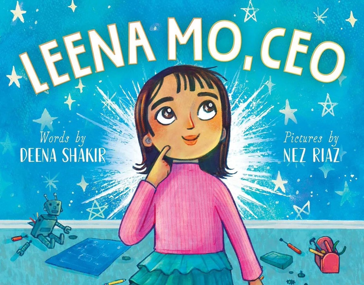 deenashakir's tweet image. At long last, she’s here! Please meet Leena Mo, CEO. A few years ago I was asked to speak to my daughter’s class about what I do for a living–and I could not find a single children’s book about entrepreneurship, let alone one with a young girl as a protagonist. I vowed then and…