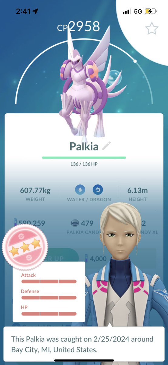 Little late but my sinnoh tour global stats!

2 💯
17 ✨
5.5m xp gained
Over 160 raids completed

#PokemonGO #PokemonGOApp #ポケモンGO