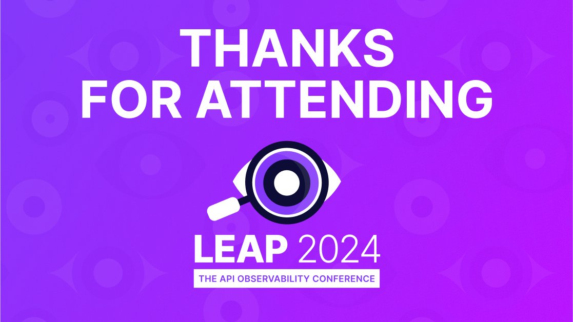 tyk_io's tweet image. 🌟A big thank you to everyone involved in #LEAP2024! 🌟

🙌But the journey doesn&apos;t end here. We&apos;ll soon be making all sessions and presentations available on-demand. 🎥

📬Keep an eye on your inboxes and our social media channels for more information!

#LEAP2024 #APIObservability