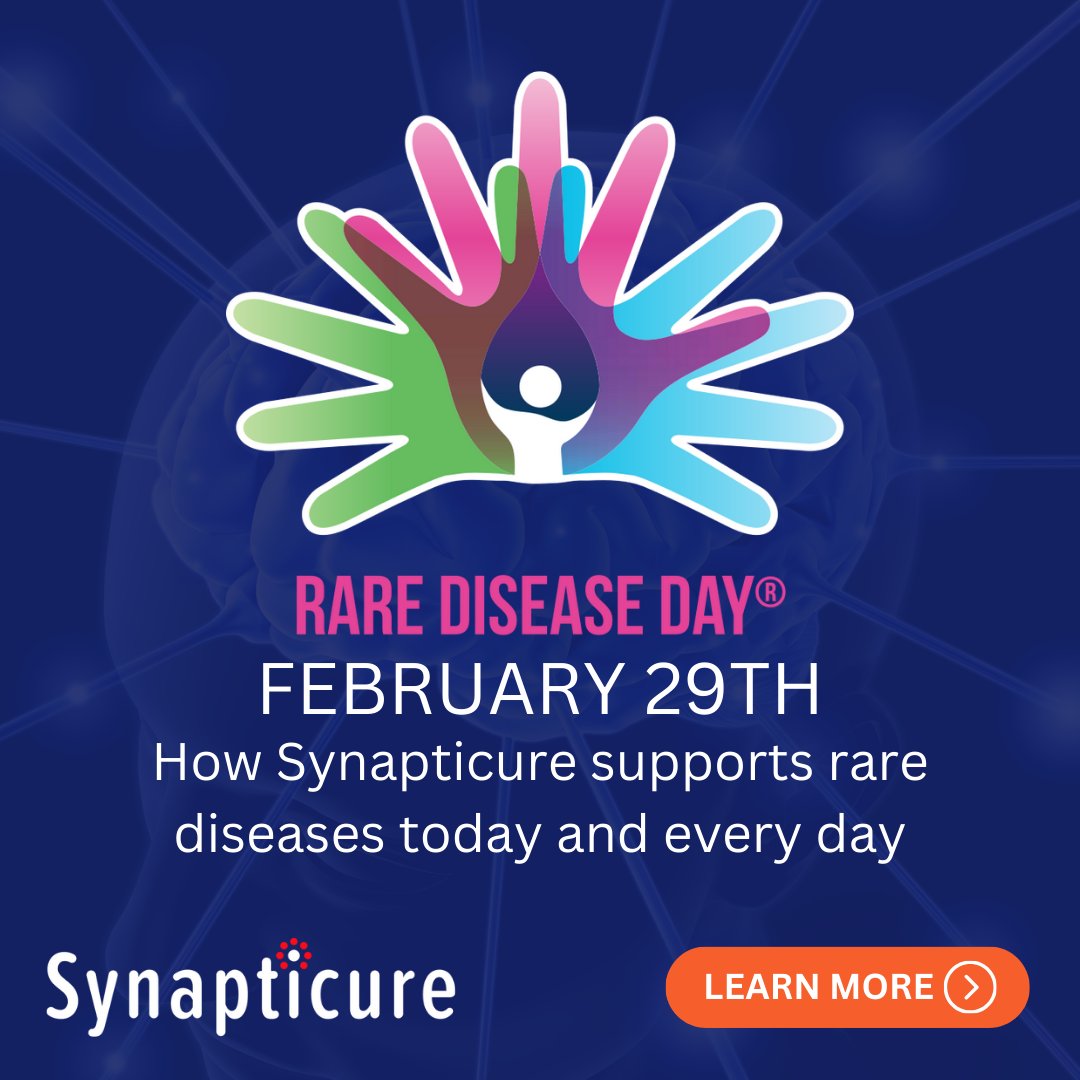 When you have a #RareDisease like #ALS, #PLS or #Huntingtons, few neurologists have expertise in your disease, less know about clinical trials &amp; almost none understand the unique mental health burdens in your disease.

At Synapticure, we wanted to change that.
#RareDiseaseDay
1/2