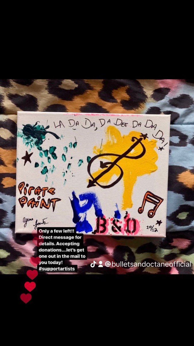 BulletsnOctane1's tweet photo. Only a few left!! Direct message for details, donations only!!
let’s get one of these to you ASAP!! 🚨😇🚨#supportsmallbusiness #supportartists #supportart #support #supportmusic #bulletsandoctane #musicart #painting #punk #grunge #rocknroll #guitar #bass #drums https://t.co/gLtiwSBZcW