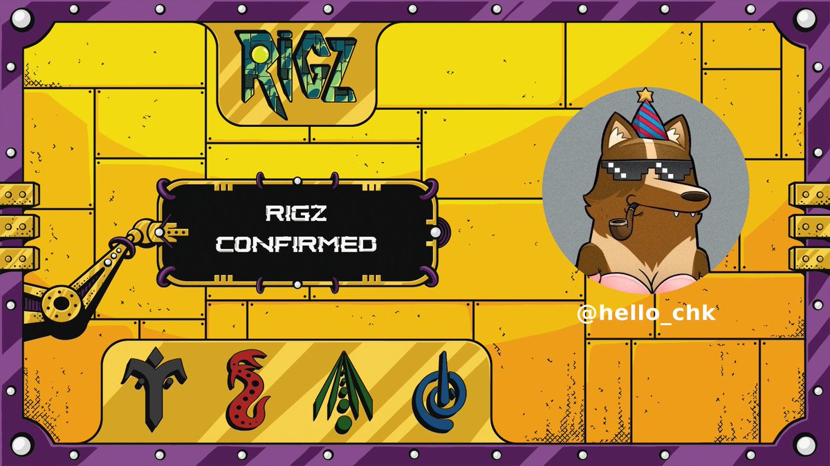 RIGZ confirmed @RIGZNFTs 🎫

Welcome <a href="/hello_chk/">CHK</a> 🤖

#Polygon #PolygonNFTs