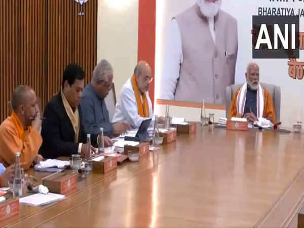 ani_digital's tweet photo. PM Modi chairs Central Election Committee meeting in Delhi to finalise first list of candidates for Lok Sabha polls

Read @ANI Story | https://t.co/RkYMdaWH0u
#PMModi #CentralElectionCommittee #LSKElections https://t.co/A9Cuy1UrB5