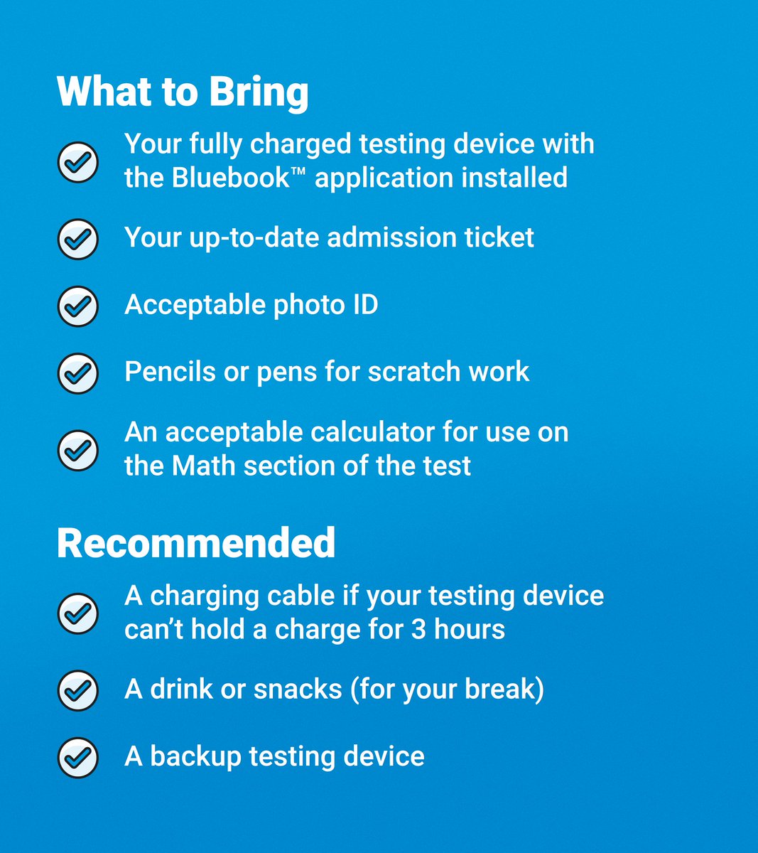 If you're taking the Digital SAT in March, be sure to bring these essential items with you on test day.

🔗 What to Bring to the Digital SAT: spr.ly/6018X33oi