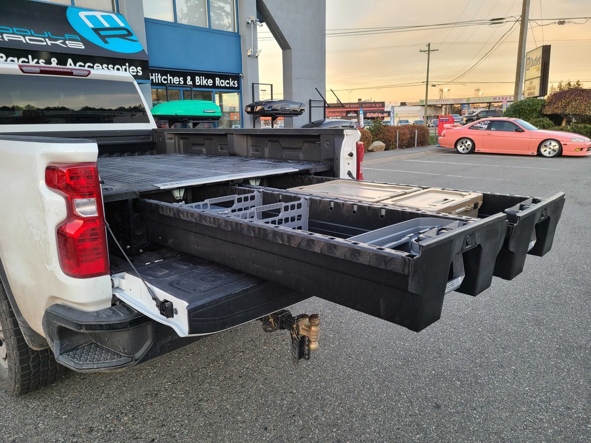 Modularacks's tweet image. Looking for enclosed, and lockable storage in your truck bed?
DECKED has you covered! 
Take a look at this Sierra system we installed 😍
-
#leavenothingbehind #doorsteptodestination #modularacks