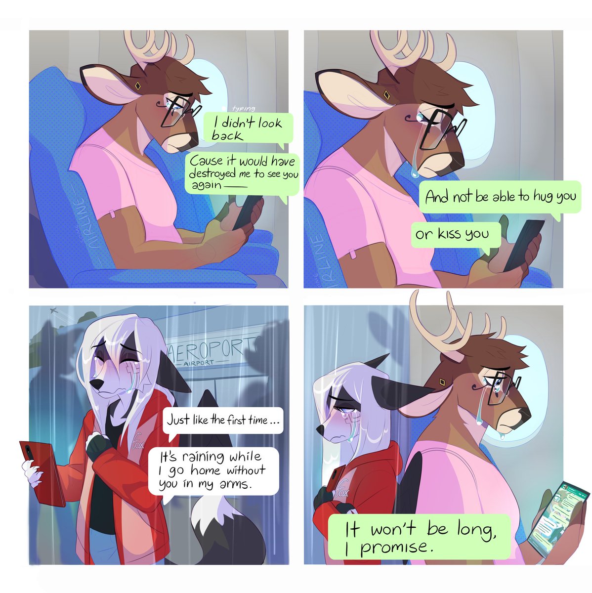 Long distance — the lonely flight home ✈️