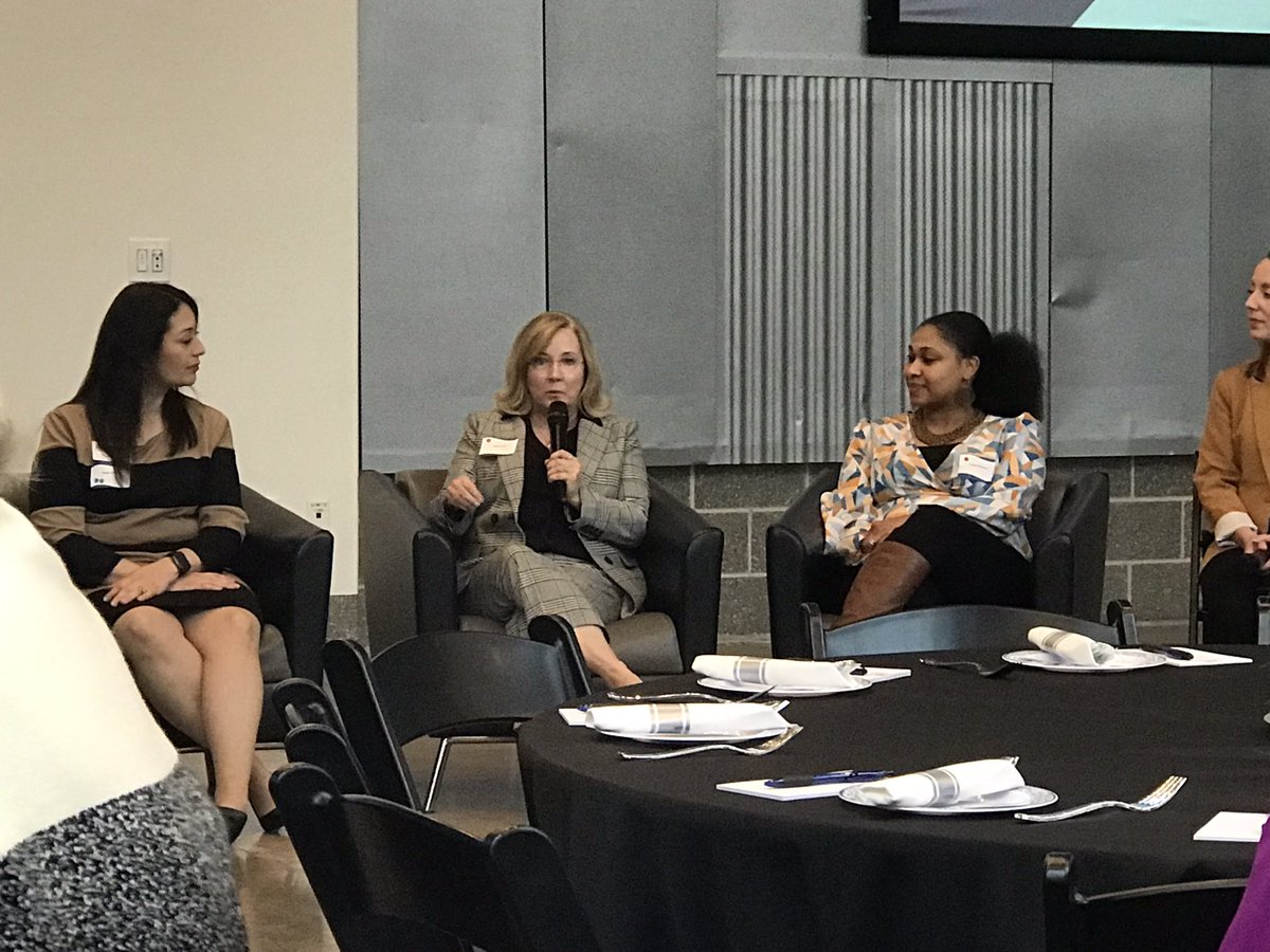 Alumni, students, faculty, and staff gathered today at the amazing Houston Food Bank to celebrate the 10th Anniversary of the Master’s program in Nonprofit Management. Very inspiring to hear about the great work being done by alumni of this program!