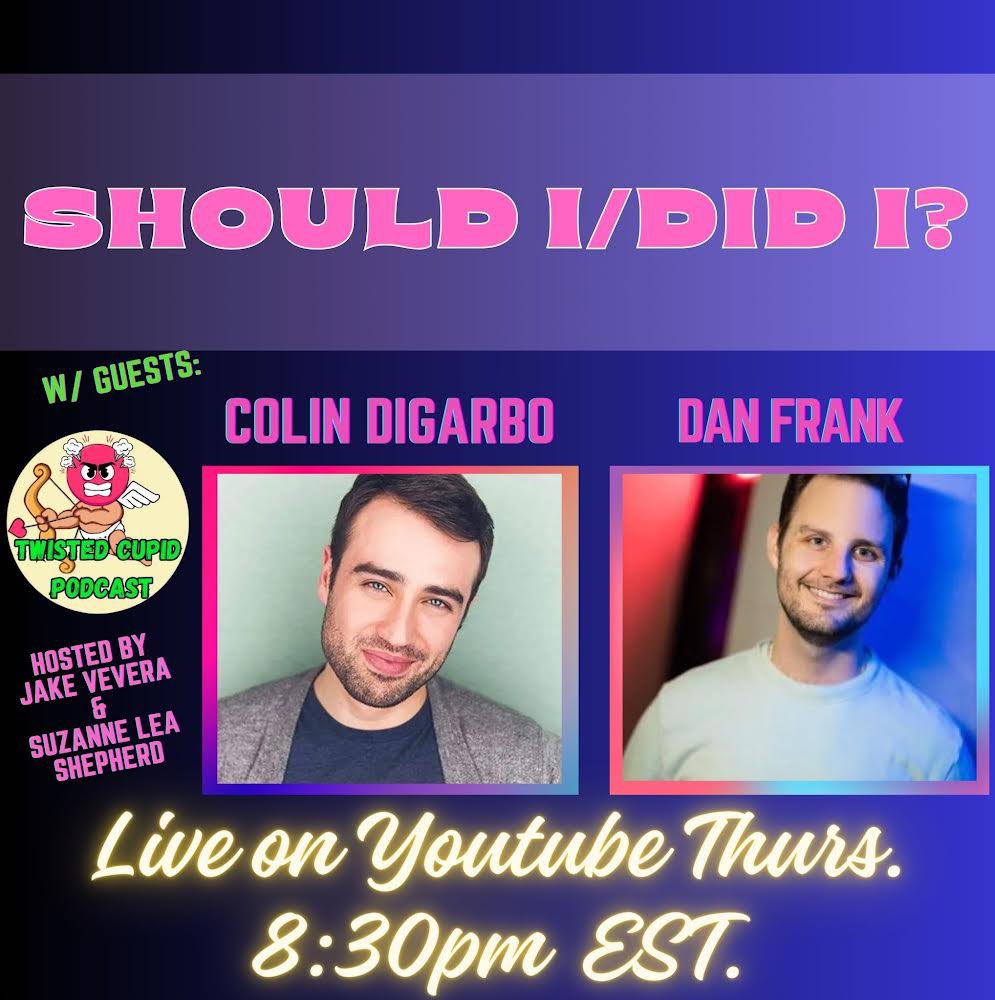 youtube.com/@TwistedCupidP… #2NITE COMMENT &amp; LIVE STREAM W/ THE COMICS THIS THUR 8:30pm EST &amp; ANSWER CRAZY #dating /#relationship QUESTIONS FROM #REDDIT! #datingadvice #love #youtube #thingstodo #thursday #livestream #livepodcast #funnypodcasts <a href="/amyliszka/">Amy Liszka</a> <a href="/JakeVevera/">Jake Vevera</a> <a href="/Joel66Smith/">Joel Smith 🟦</a>