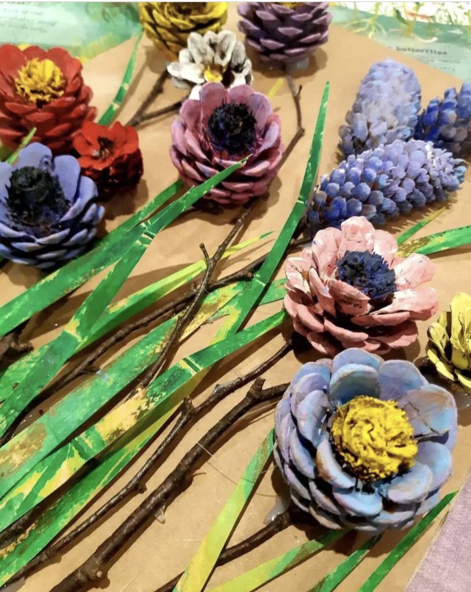 yuvalzommer's tweet photo. Waiting for spring! 

#EveryChildIsAnArtist
#kidart #TheBigBookOfBlooms #kidsneednature #recyclecraftcreate https://t.co/oGwdqLSabW