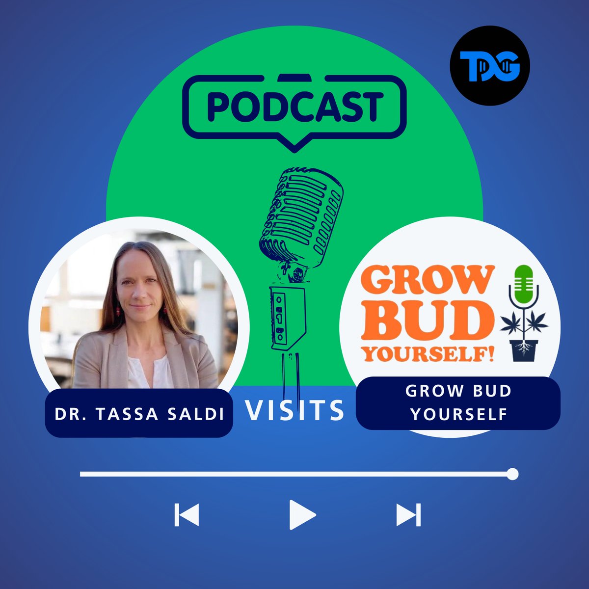 Last week Dr. Tassa Saldi spoke with @DannyDanko and @MikeCheckG from the @growbudyourself podcast. They talked about pathogens and mitigation for cannabis crops. Listen now: hubs.li/Q02mgs_R0 #CannabisCulture #CannabisCommunity #CannabisIndustry #Cannabis