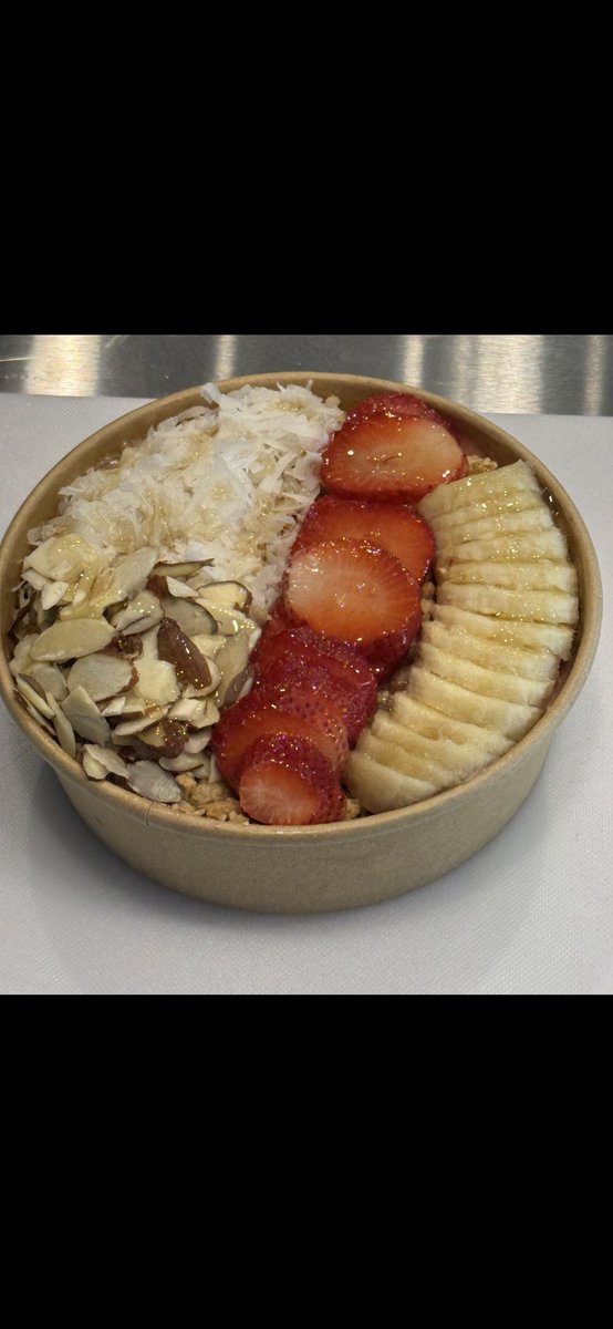 Lexi is also a weekly regular. Four days in a row last week. Now she's back today for her favorite the Strawberry Swizzle Bowl Squeezers Juice Bar Bishop Arts District  

We appreciate and LOVE OUR CUSTOMERS!!!