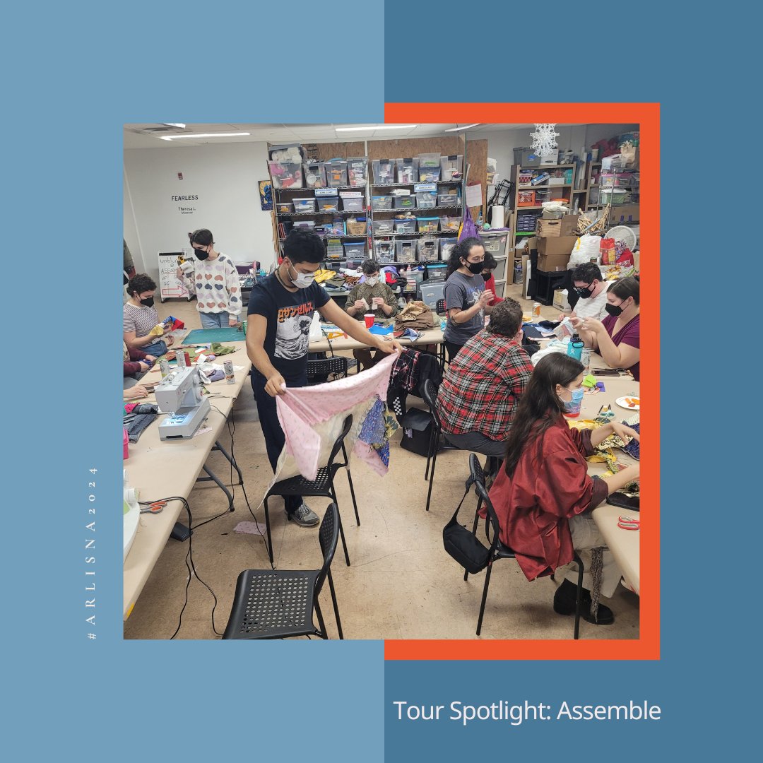 #arlisna2024 Tour Spotlight! The ART + TECH: SPEAKING SELF PORTRAITS workshop at <a href="/assemblepgh/">assemble</a> will model makerspace learning practices and integrating technology into art lessons and self-expression. linktr.ee/arlisna
(Photos Courtesy of Assemble)