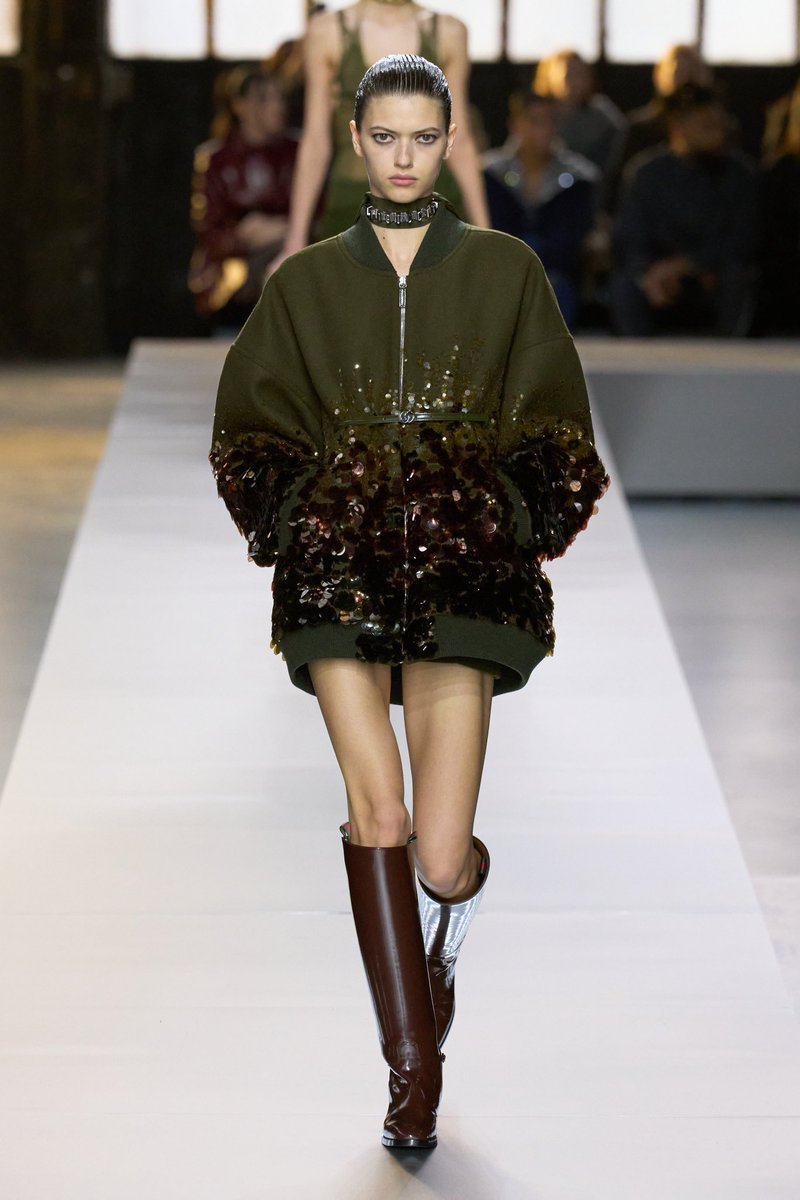 Adrian_Osle's tweet image. GUCCI fall 2024 #fashionweeek #readytowear
