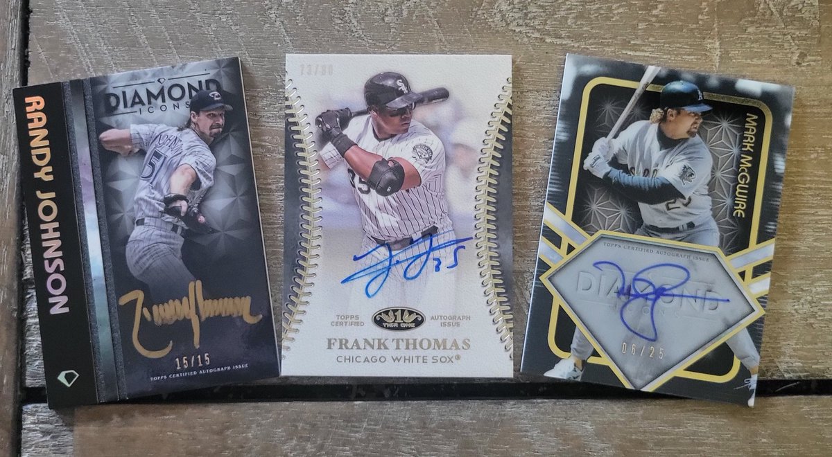 blue_collar_usa's tweet image. Today was a good mail day.
#BigUnit #BigHurt #BigMac