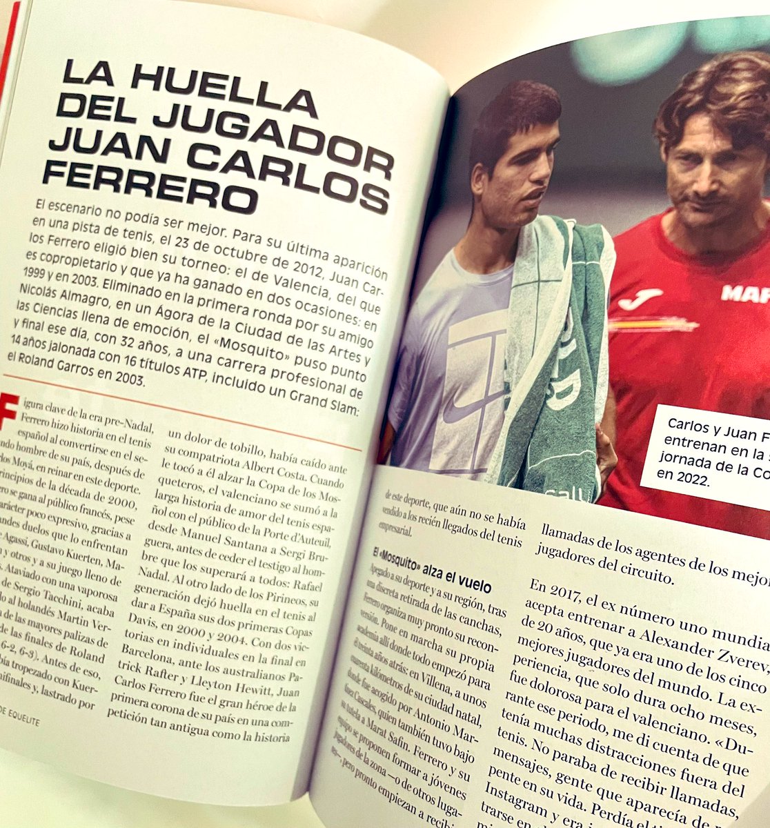 fermurciego's tweet photo. 🤓📕 Me ha ENCANTADO este libro.

Todas las CLAVES del éxito de @carlosalcaraz a través de su historia, testimonios, curiosidades y una galería espectacular.

☝️Voy a SORTEAR un ejemplar y participar es súper fácil:

- RT este tweet
- Follow a @OberonLibros 

¡¡Mucha suerte!! https://t.co/8Uai1wdre9