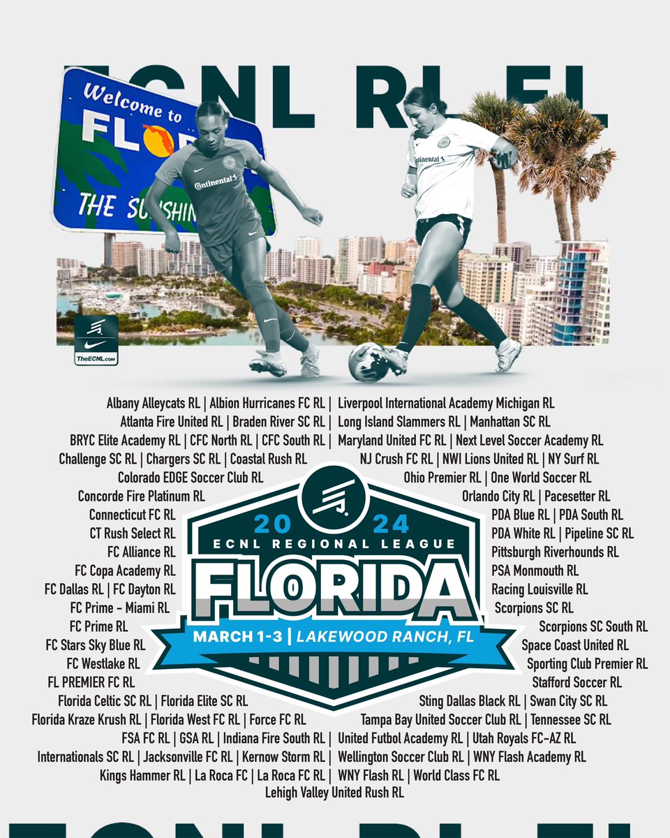 We go tomorrow! #ECNLRLFL