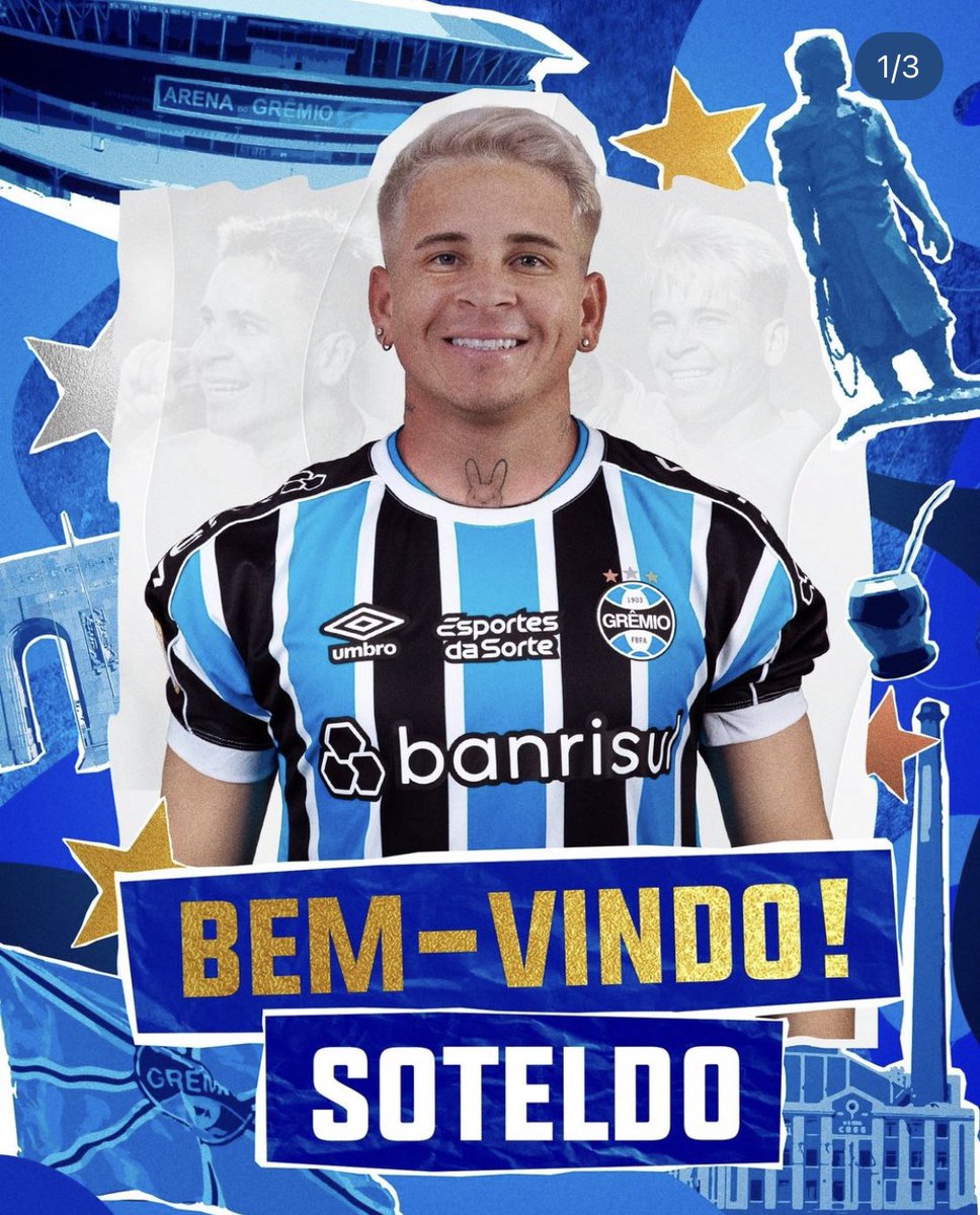 Ya son dos los #VenEx que defenderán los colores del <a href="/Gremio/">Grêmio FBPA</a> durante la temporada 2024. La centrocampista guariqueña Dayana Rodríguez fue anunciada como nueva jugadora del cuadro femenino tras su paso por el Atlético Mineiro. Ahora comparte colores con Yeferson Soteldo. 🆕⚽️🇻🇪