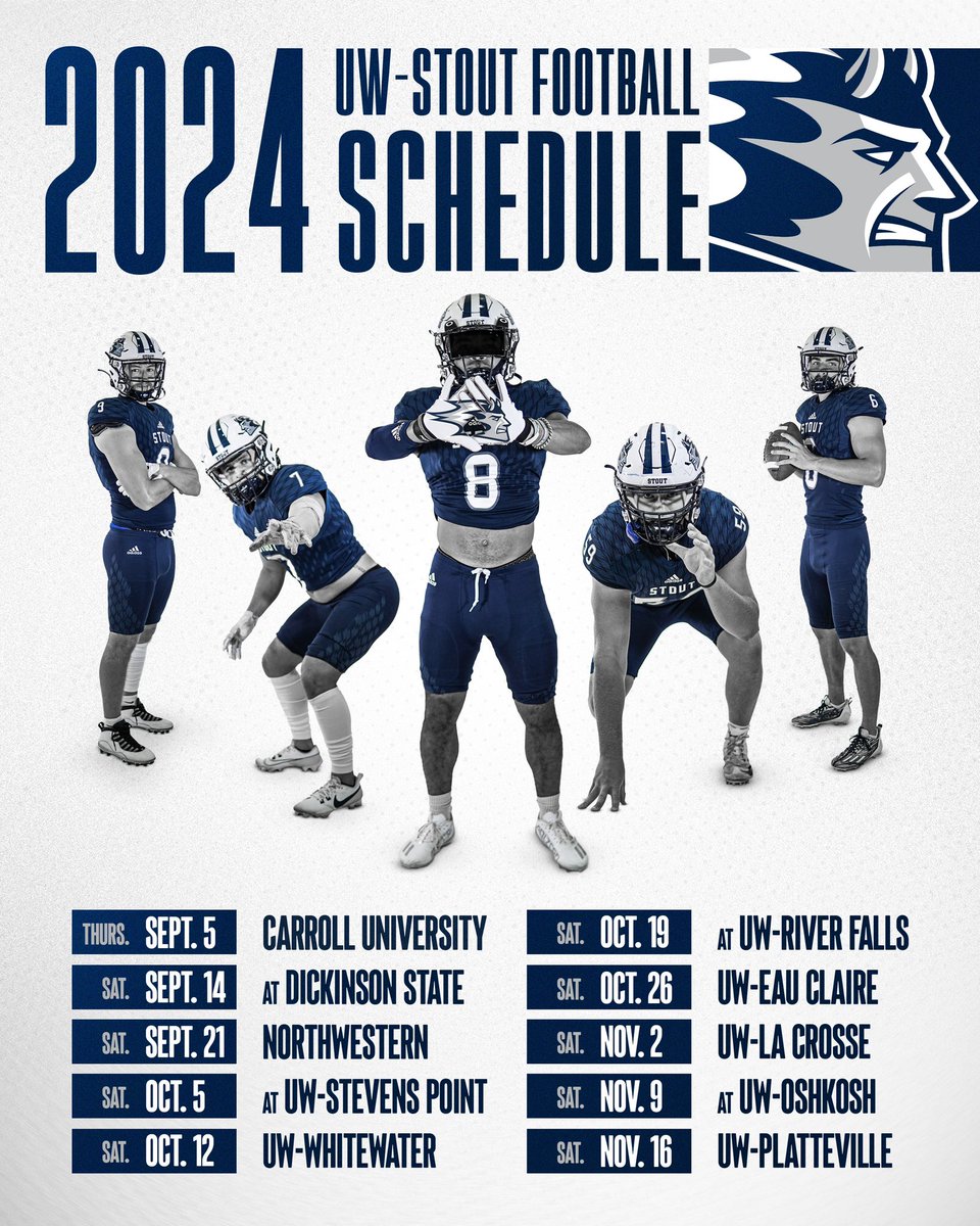 SCHEDULE RELEASED‼️

#BleedBlue | 🔵⚪️ | #TPC