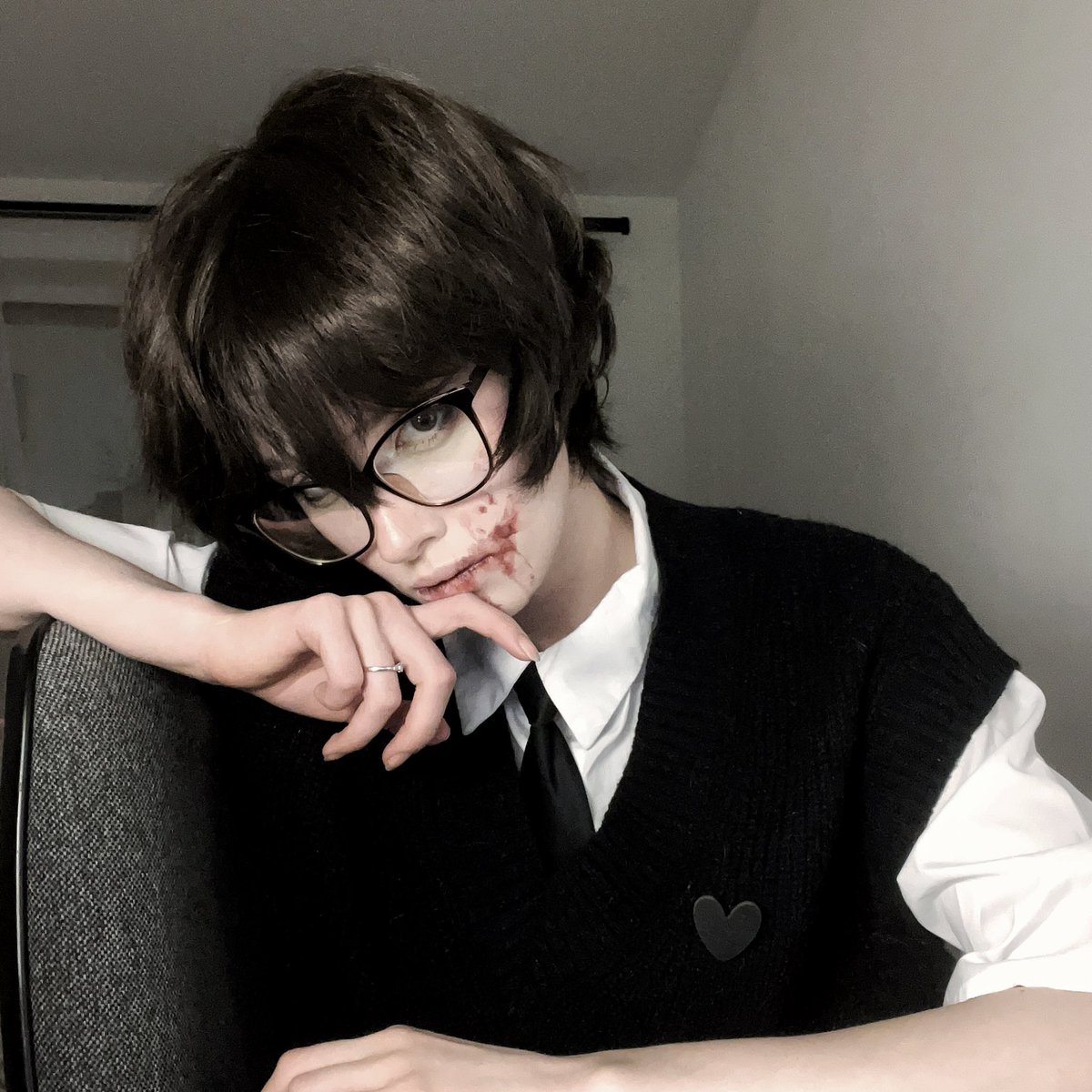 gr1m0va's tweet photo. #skylar #Lostinthecloud 
my poor boy - tg grim0va https://t.co/Szf6h6GVuu