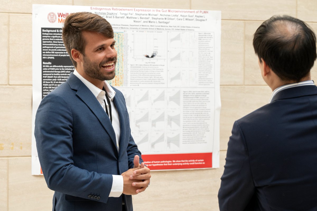 📊 Poster sessions are a fantastic opportunity for all of our lab trainees to showcase their #scientificprogress and hard work. From exciting experiments to groundbreaking discoveries, our diverse teams come together to present their innovative #research. #hivcure @TheValenteLab