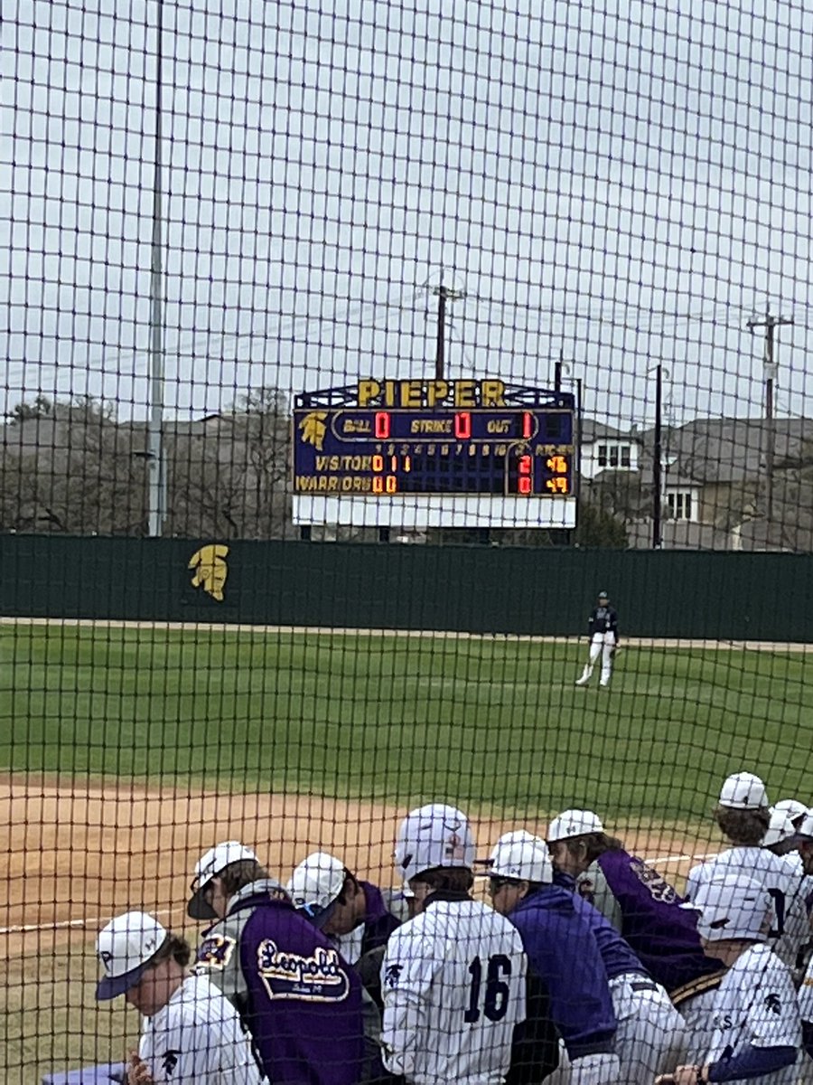 Let’s go Warriors! @BsbPieper playing Central Catholic in the Comal tournament. @pieperhsempire @cisdnews @DrChapmanCISD @Marshakh10