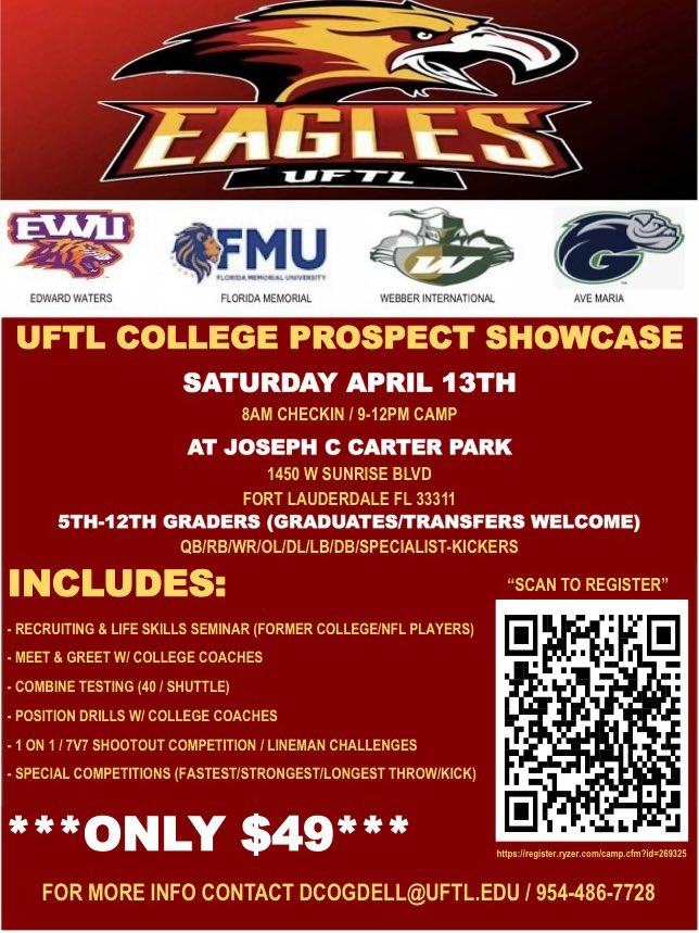 Student athletes that are looking to play on the college level. This is the showcase for you. Sign up now and don’t miss the opportunity to play at the next level