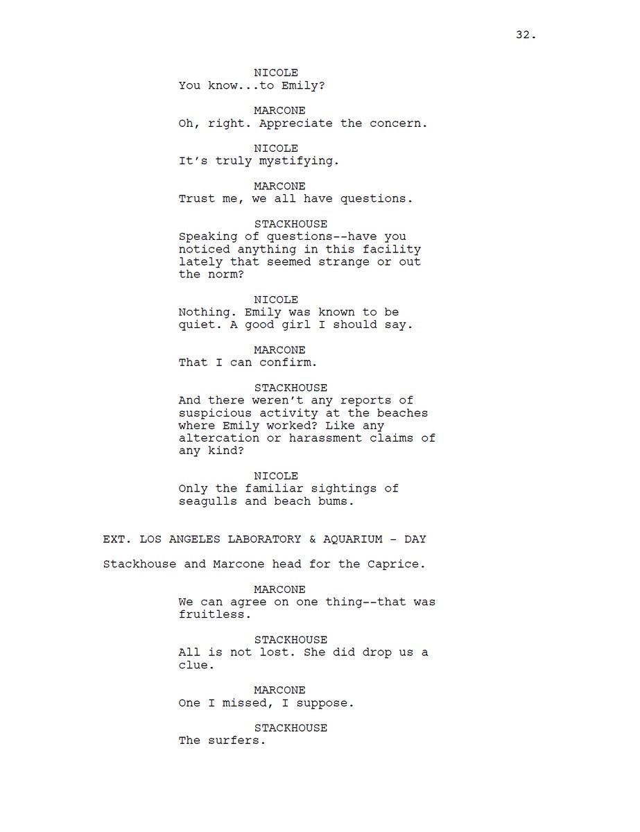 BurgundyZo_Tone's tweet image. #ScreenwritingAtNight #Stackhouse   pgs. 29-32  

#Screenwriting #Screenwriter #ScreenwritingTwitter #Writing #WritingCommunity #Film #Cinema #Comedy #Action #Drama