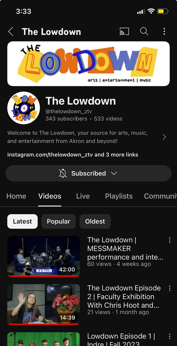 ztvlowdown's tweet photo. ‼️ OUR FIRST EPISODE RELEASES TOMORROW ‼️Make sure to subscribe now and get those notifications ON so you don’t miss our amazing season opener with Marcus Smith 🕺🪩🎶
#ztvakron #ztvlowdown https://t.co/c3lqSoAWLm