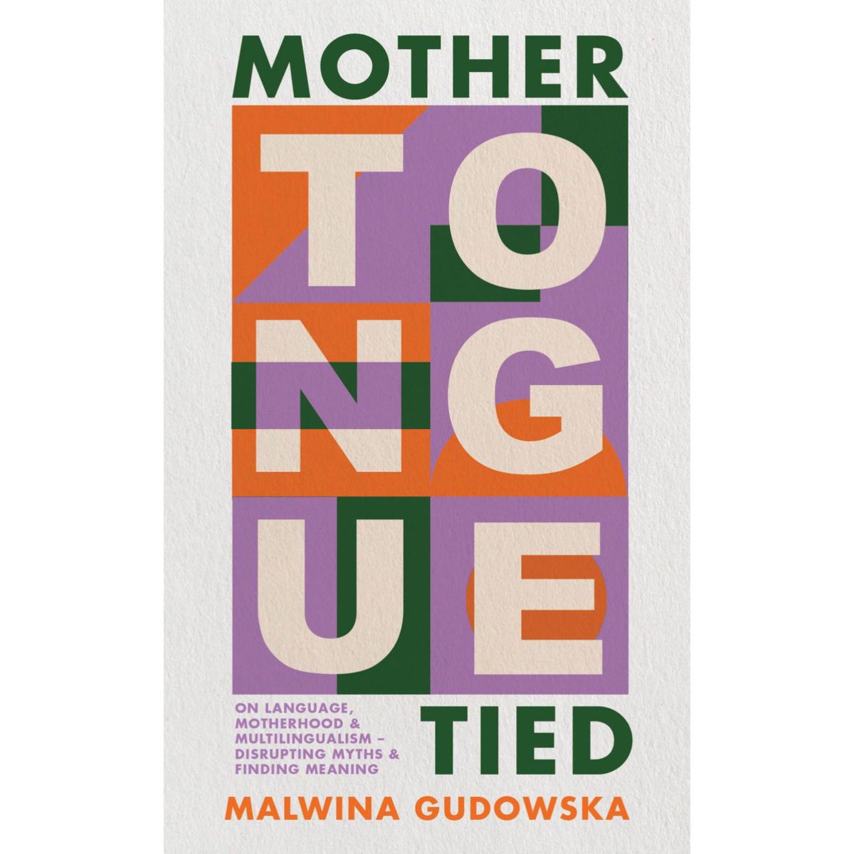 Thrilled to share the cover of my book, MOTHER TONGUE TIED: On Language, Motherhood &amp; Multilingualism - Disrupting Myths &amp; Finding Meaning (out June 20th, 2024) Available for pre-order at Bookshop.org &amp; Amazon.co.uk (more soon!)