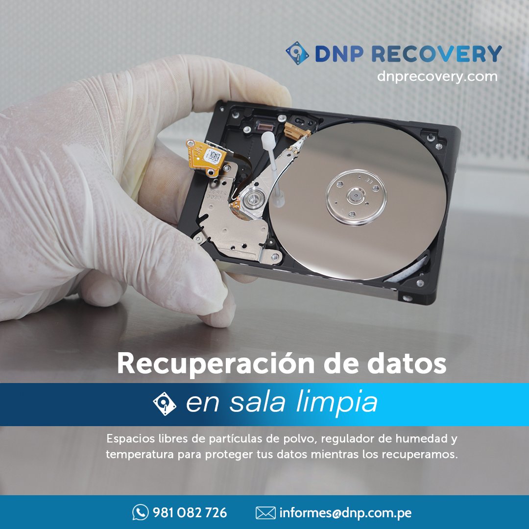 DnpRecovery's tweet photo. Recuperamos información en sala limpia. 💪🤩 Aseguramos la protección de tu información mientras la recuperamos. 
🌐 https://t.co/1fu2IB4GZb

#datos #datarecovery #informacion #recuperaciondedatosenlima  #promos #soporte u #data #recuperaciondedatos #discoduro https://t.co/L5IUxrLNdj