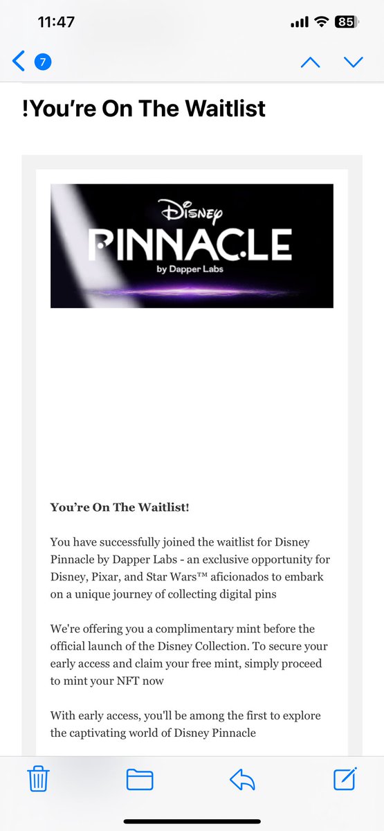 TheMissingSplashBrother (@missingsplash) on Twitter photo I’ve had about 4 versions of this phishing scam in the last 24 hours impacting <a href="/dapperlabs/">Dapper Labs</a> and <a href="/DisneyPinnacle/">DisneyPinnacle</a> - be careful out there I’ve had about 4 versions of this phishing scam in the last 24 hours impacting <a href="/dapperlabs/">Dapper Labs</a> and <a href="/DisneyPinnacle/">DisneyPinnacle</a> - be careful out there