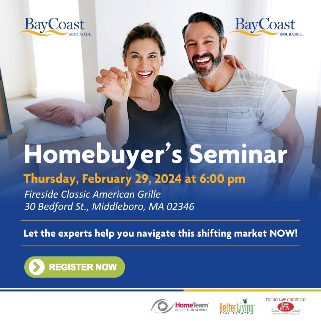 #homebuyerseminar this evening! Come join us in Middleboro for a fun night of education and mingling with your real estate client team! #ma #RealEstate #realestateagent #realtor #realtors
