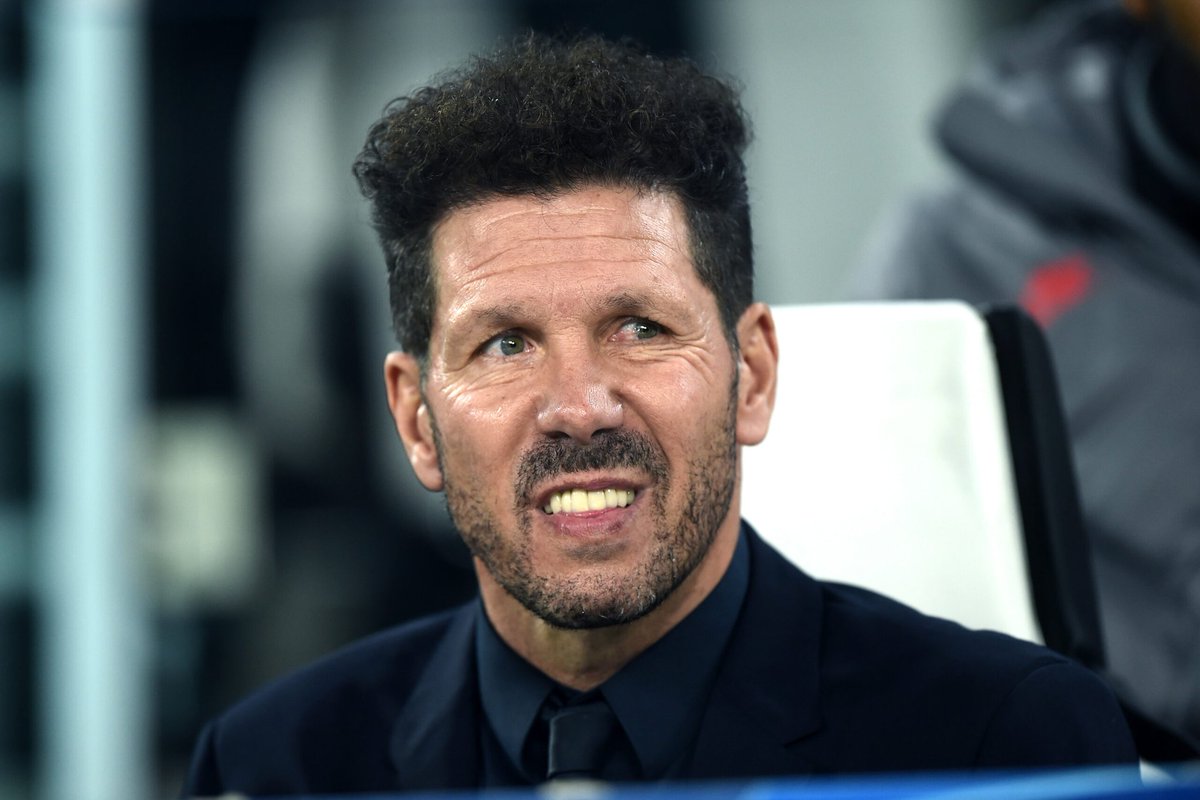 PrincipeNerAzzu's tweet photo. L'#AtleticoMadrid ha giocato ultra difensivo contro di noi e ha subito un solo gol ma ne potevamo fare 3.

Oggi stanno giocando più aperti e a fine primo tempo sono 2-0 sotto con il #Bilbao in Semifinale di #CopadelRey.

🤔

 #InterAtletico  #Simeone #AthleticAtleti #AthleticClub https://t.co/yTsB3N2vzO