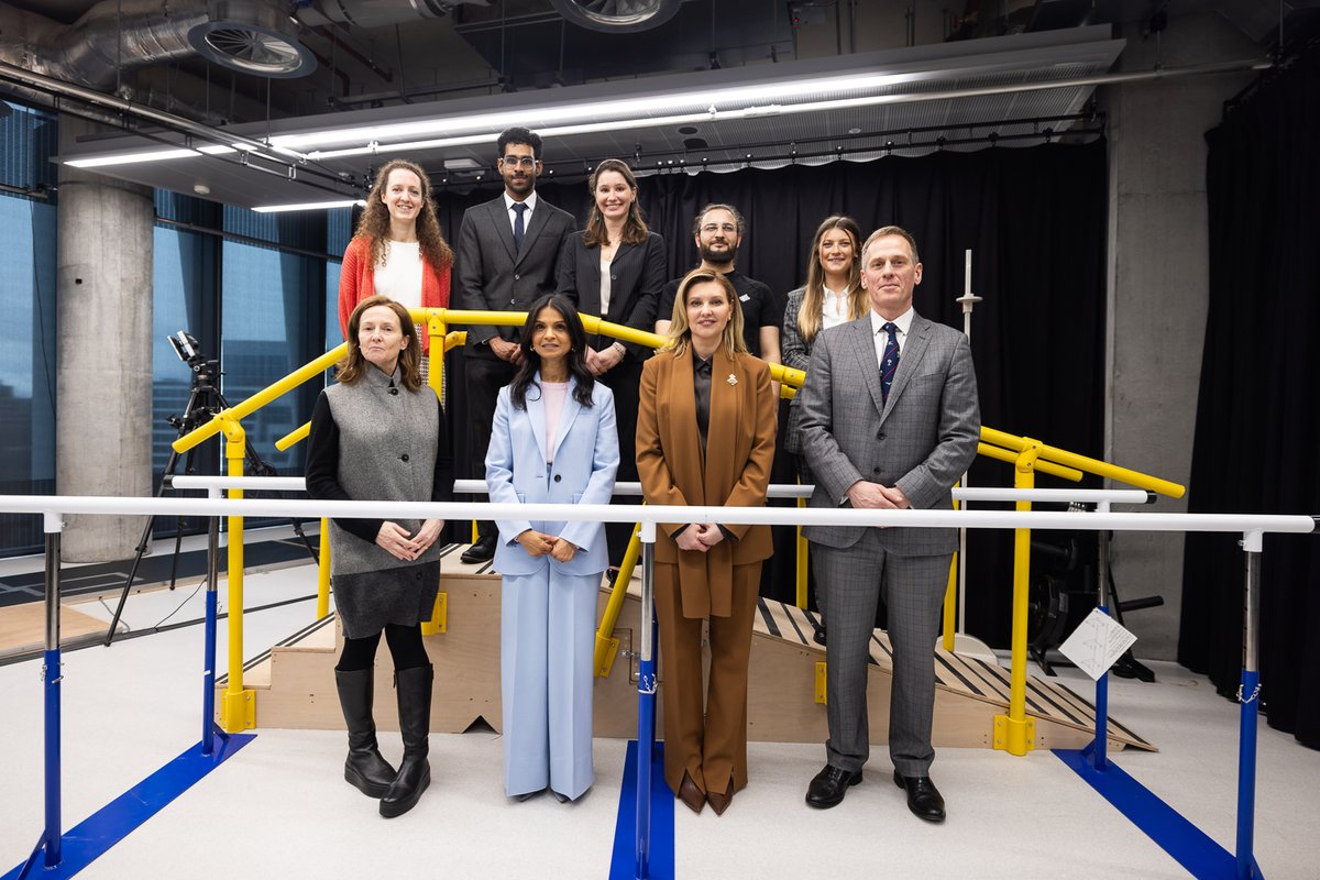 ZelenskaUA's tweet photo. @imperialcollege The @imperialcollege Blast Injury Research Center has valuable expertise for 🇺🇦 today. Grateful to Akshata Murthy for inviting me to visit this cutting-edge facility. I hope that the work of the center's specialists will be a significant contribution to our medical partnership. https://t.co/XeL8ftiOlv