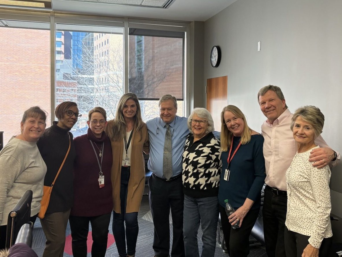 Cheers to Dave Way and his retirement after 31 years! #OSUEM will truly miss your knowledge and passion for medical education research. #leapingintoretirement #education