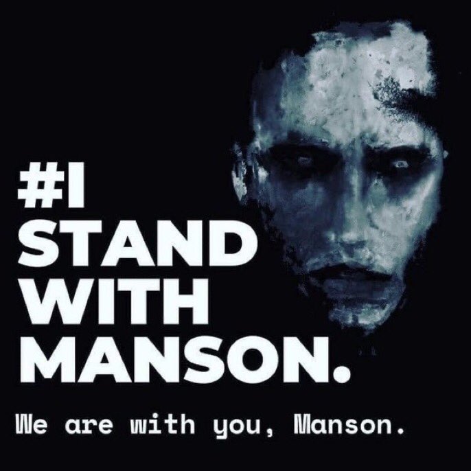 #Marilynmansonisinnocent 
#marilynmanson 
#justiceformarilynmanson 
#istandwithmarilynmanson 
@marilynmanson 🖤❤️🖤