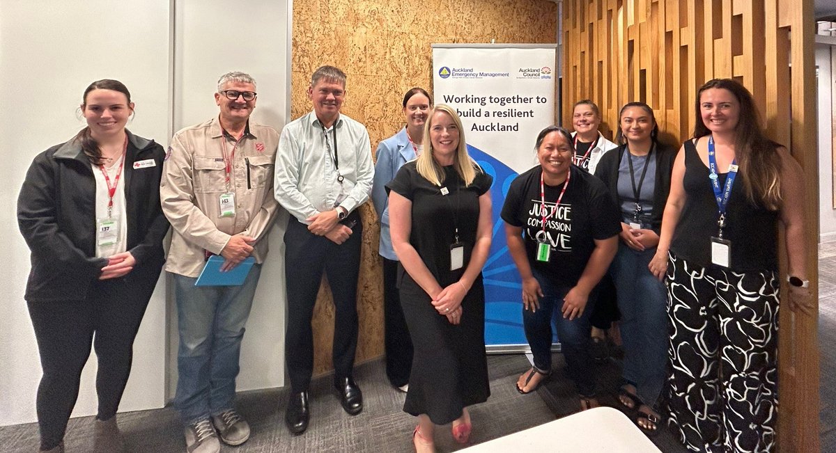 Great to attend the first mtg of the AKL Welfare Coordination Group in 2024. The Group is organised by AKL Emergency Management and seeks to bring together agencies that have a role in civil defence delivery. We look forward to working together to build a more resilient Auckland!