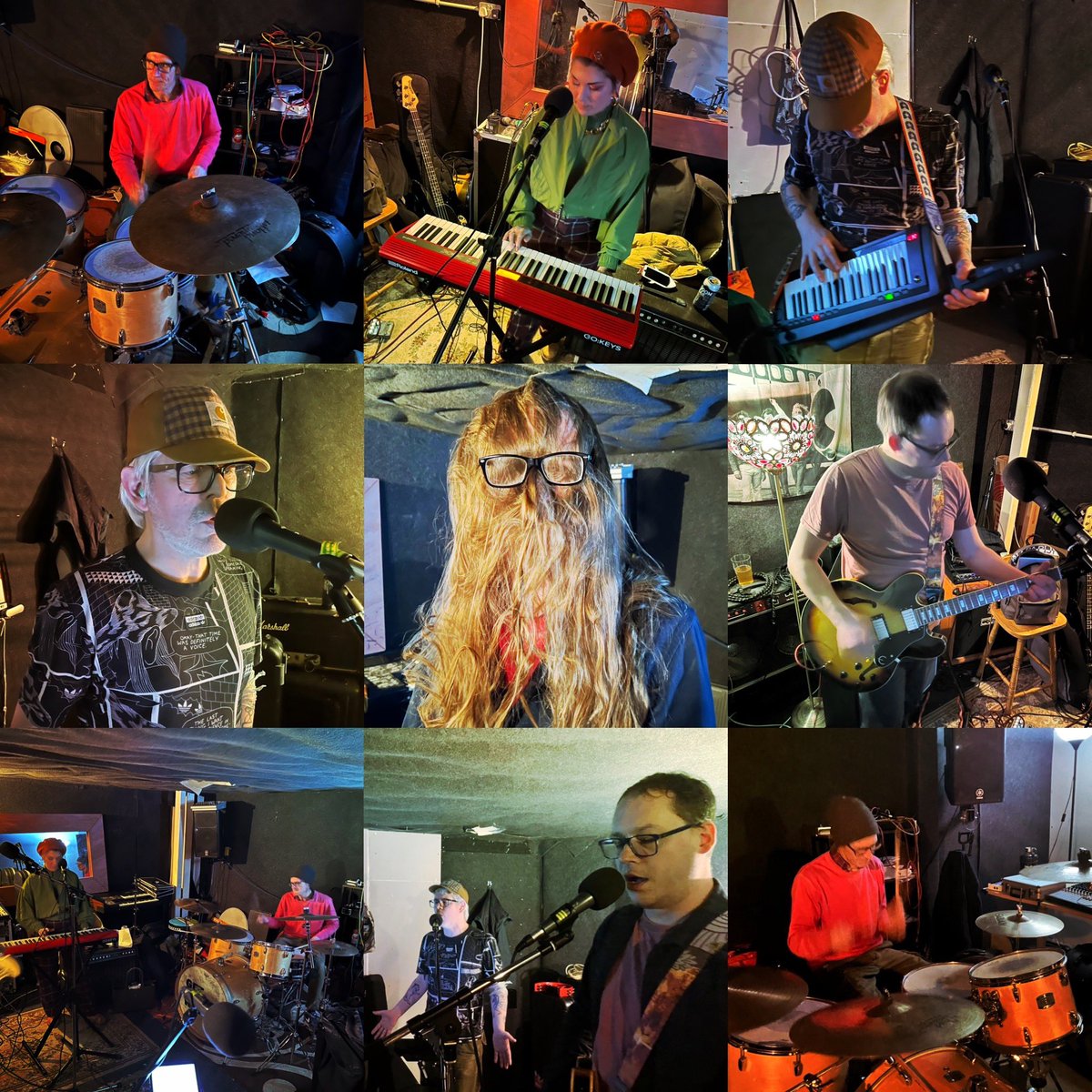 DtlssWndrClb's tweet photo. Looking back to our second to last rehearsal, leading up to what is only our third gig, on the 9th March at our #unionofpostpunk #alldayer @Brunswickpub 

#ticketlinkinbio

#rehearsal #bandrehearsal #bandphotography #brightonband #brightonmusicscene https://t.co/3wT0KUtENp