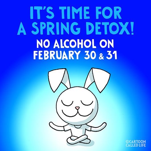 Starting soon my Spring detox 🐰😇