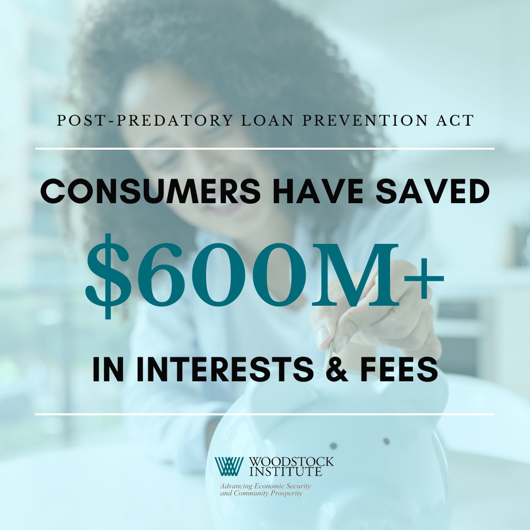 NewAmericaChi's tweet photo. Before the PLPA, #predatorylending stripped billions of dollars from IL residents in high interest rates and fees, with an emphasis on Black communities. 
Imagine if these communities had access to affordable lending products that helped build wealth instead? https://t.co/Vm3rSSlmyM
