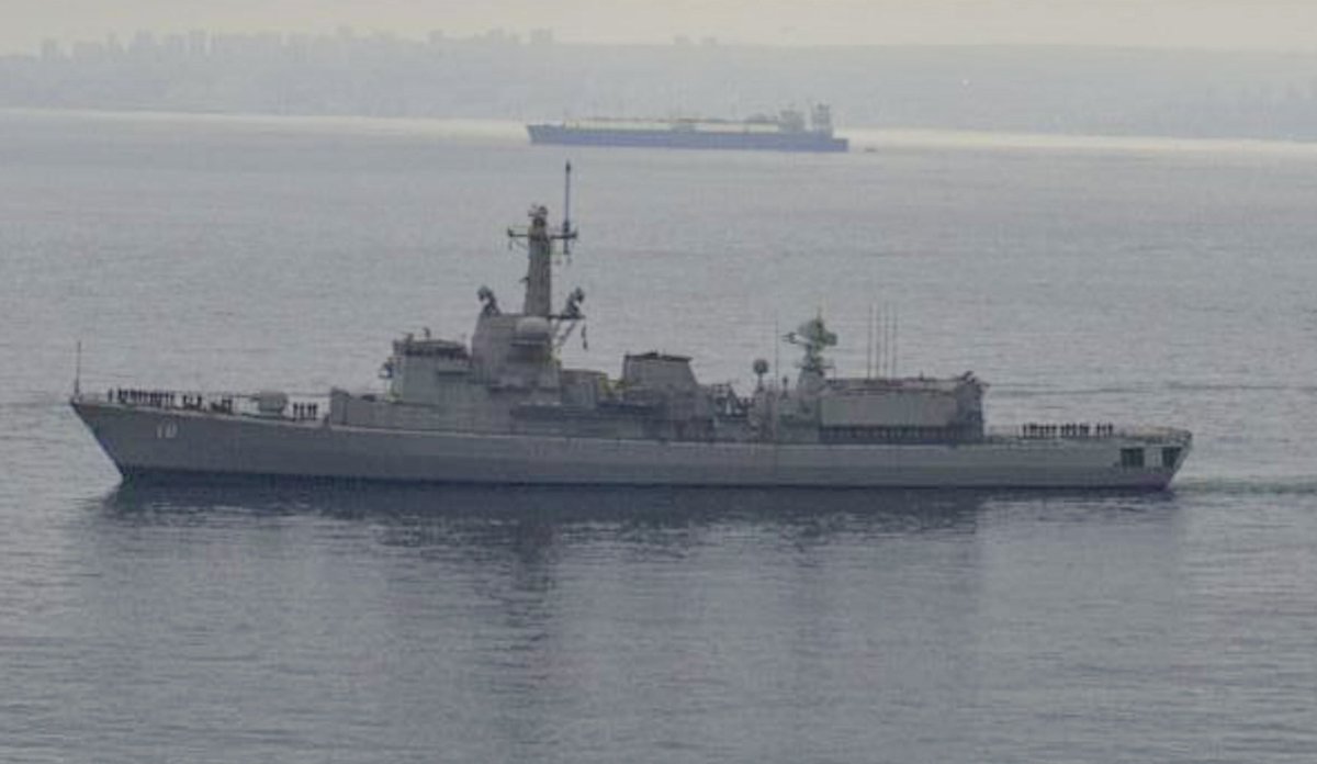 WarshipCam's tweet photo. Chilean Navy Karel Doorman-class frigate Almirante Riveros (FF-18) (EX-HNLMS Tjerk Hiddes) coming into Valparaiso, Chile - February 29, 2024 #almiranteriveros #ff18
SRC: webcam https://t.co/jW7EWWZ6BX