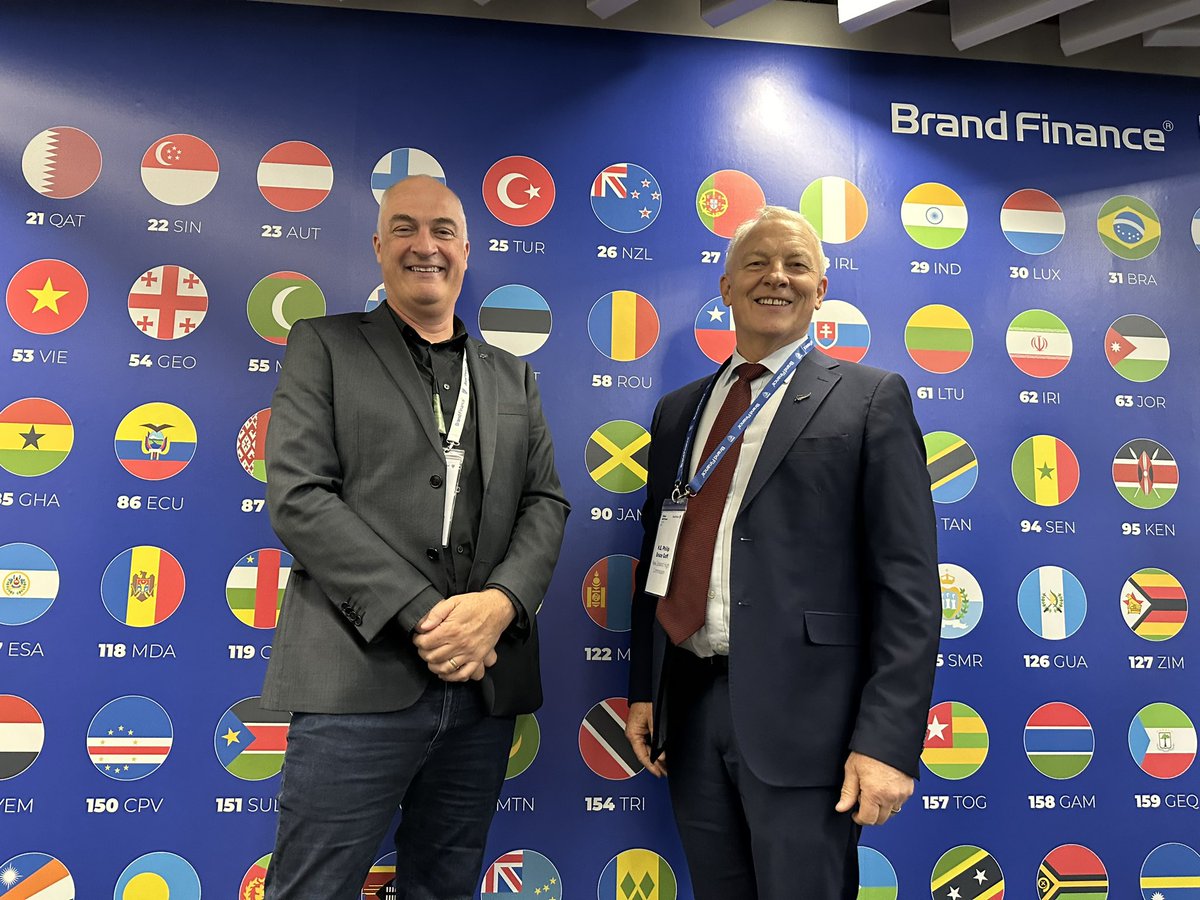 NZ today scored a respectable 26th out of 193 countries ranked for effective use of soft power to influence other countries. Pictured with David Downs, CEO of the NZ Story.