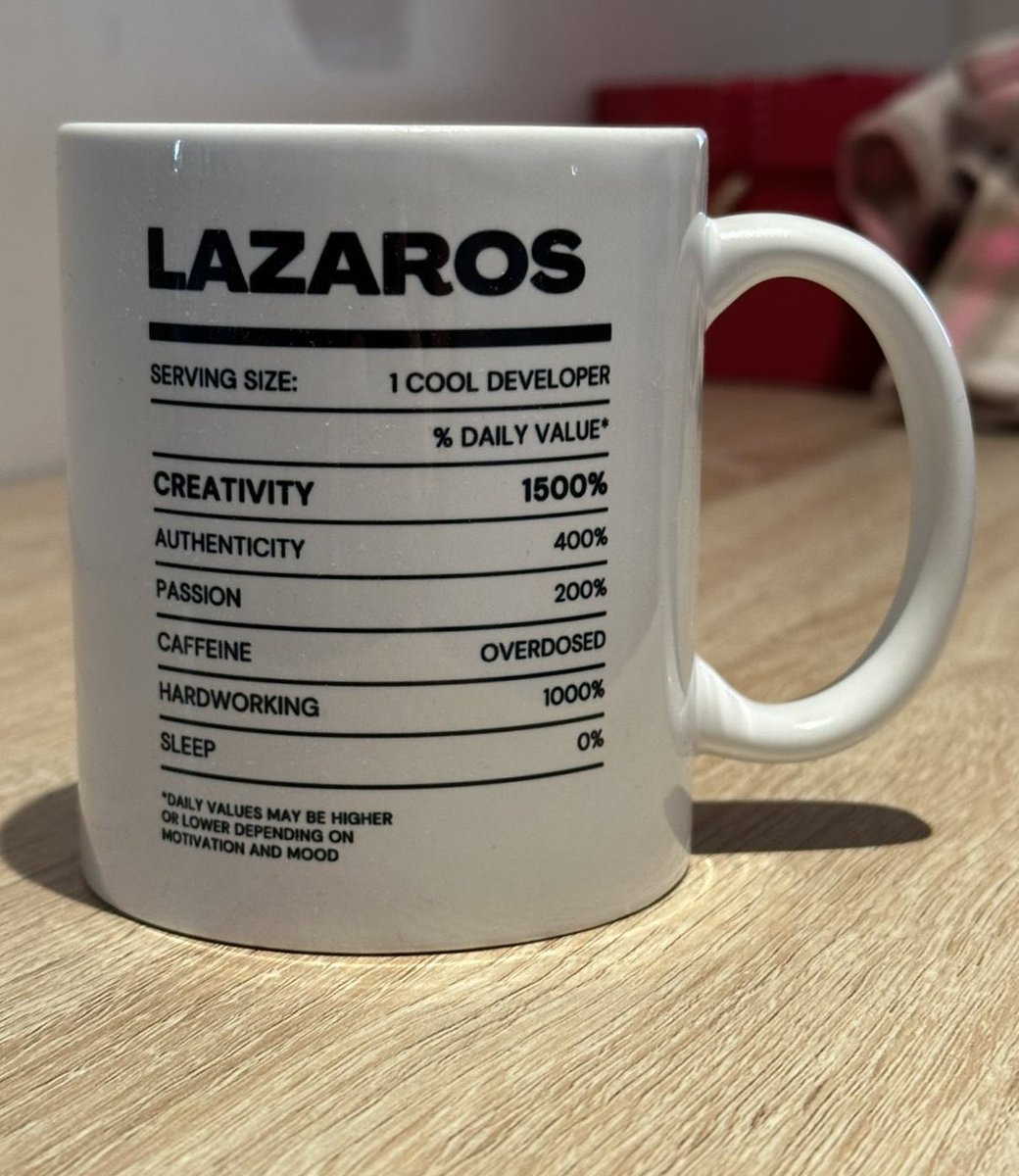 Giving gifts to people is something that genuinely fills me with joy.

Today i gave this to a fellow dev who spent many hours helping me with a project i was assigned to, without expecting anything in return.

It's not much, just a gesture of appreciation. 
Be good with others ✌️